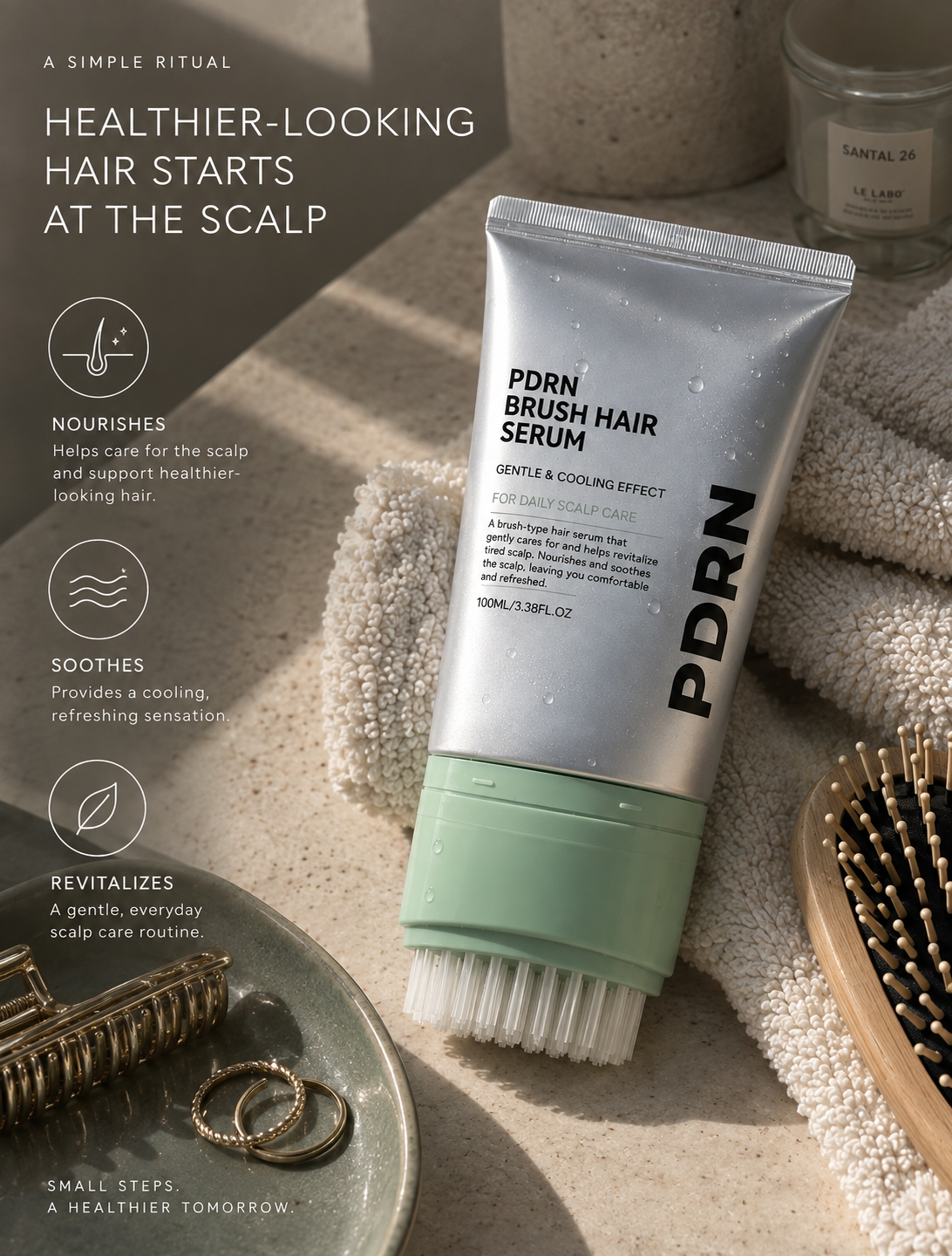 Scalp serum.
Without the dropper.